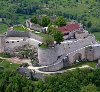 Ruine du château de Hohenneuffen, Vue extérieure