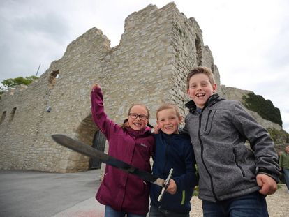 Festungsruine Hohenneuffen, Kindergeburtstag 