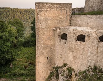 Festungsruine Hohenneuffen, Gewölbe der östlichen Kasematten