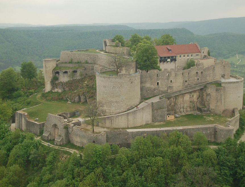 Festungsruine Hohenneuffen, Kasematten