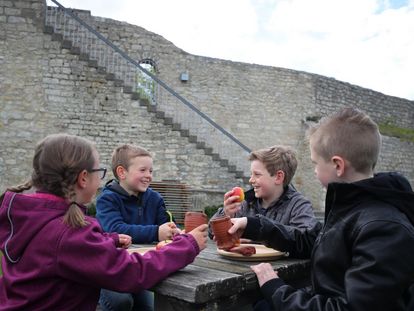 Festungsruine Hohenneuffen, Kindergeburtstag 