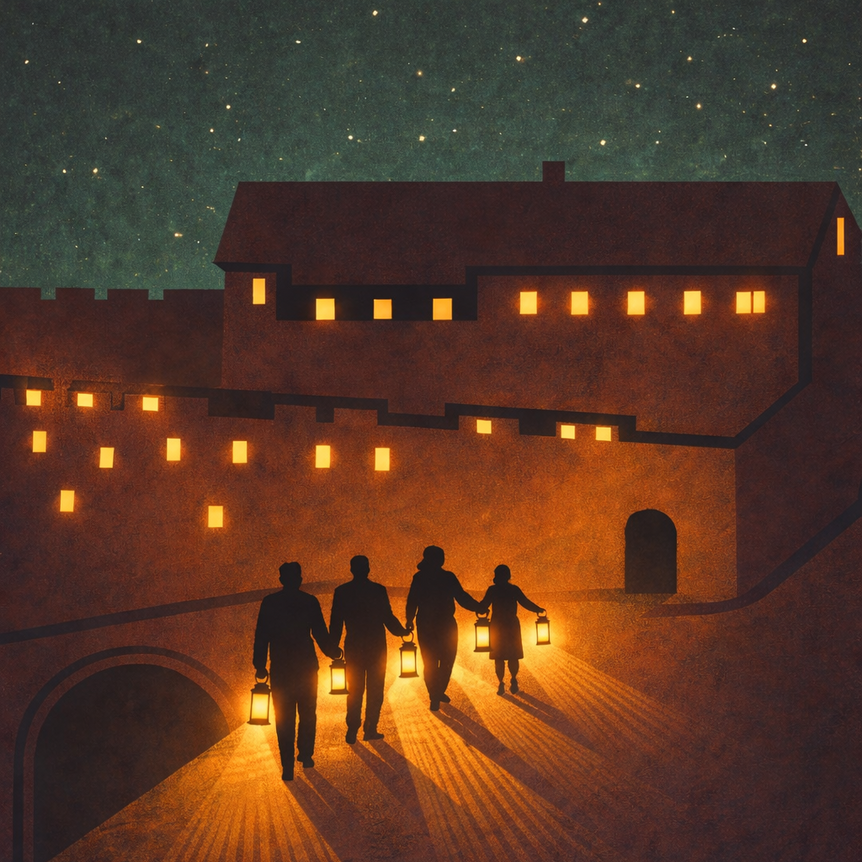 Festungsruine Hohenneuffen, Event, Werbemotiv