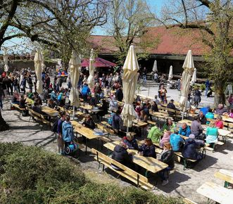 Festungsruine Hohenneuffen, Biergarten